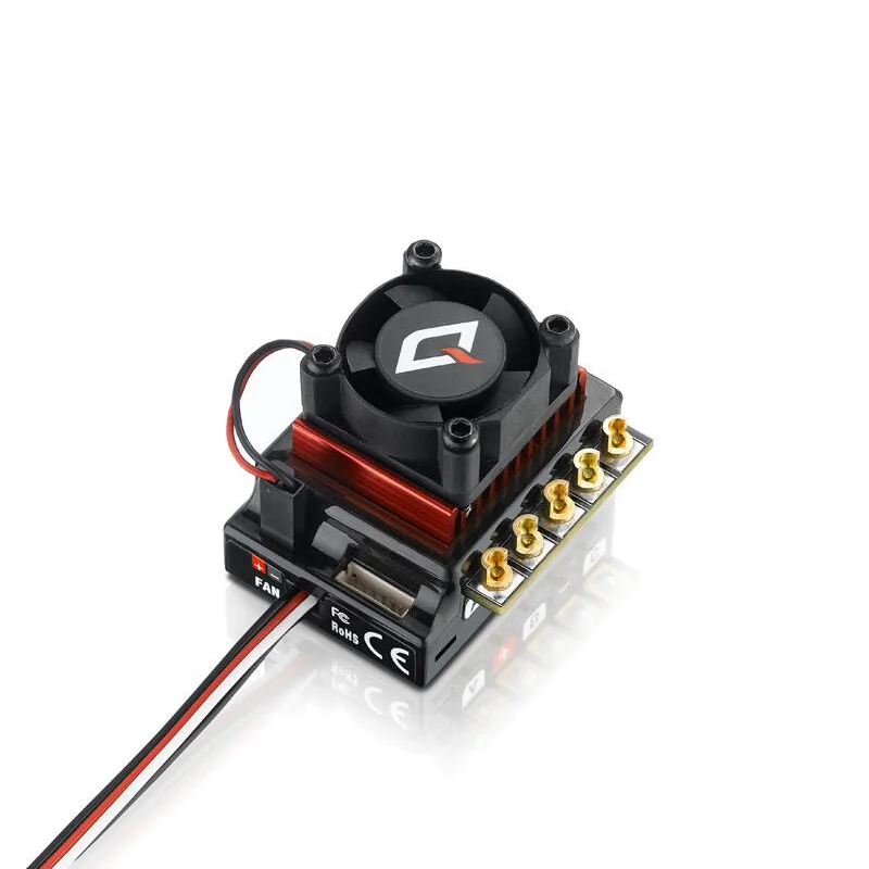 Hobbywing QUICRUN 10bl60-sen6060a/10BL120 Sensored 120A Бесщеточный Регулятор скорости ESC с BEC для 1/10 1/12 RC автомобиля buggie