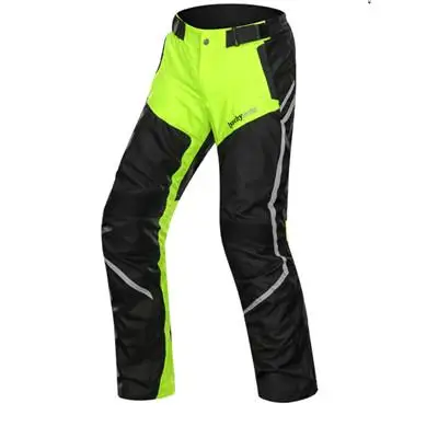Green pants LYSCHY водонепроницаемый Keepwarm мотоциклетная куртка и штаны костюм мотоциклетная Защитная Экипировка мото ковбойская мотоциклетная куртка костюм туристическая одежда - Цвет: Green pants