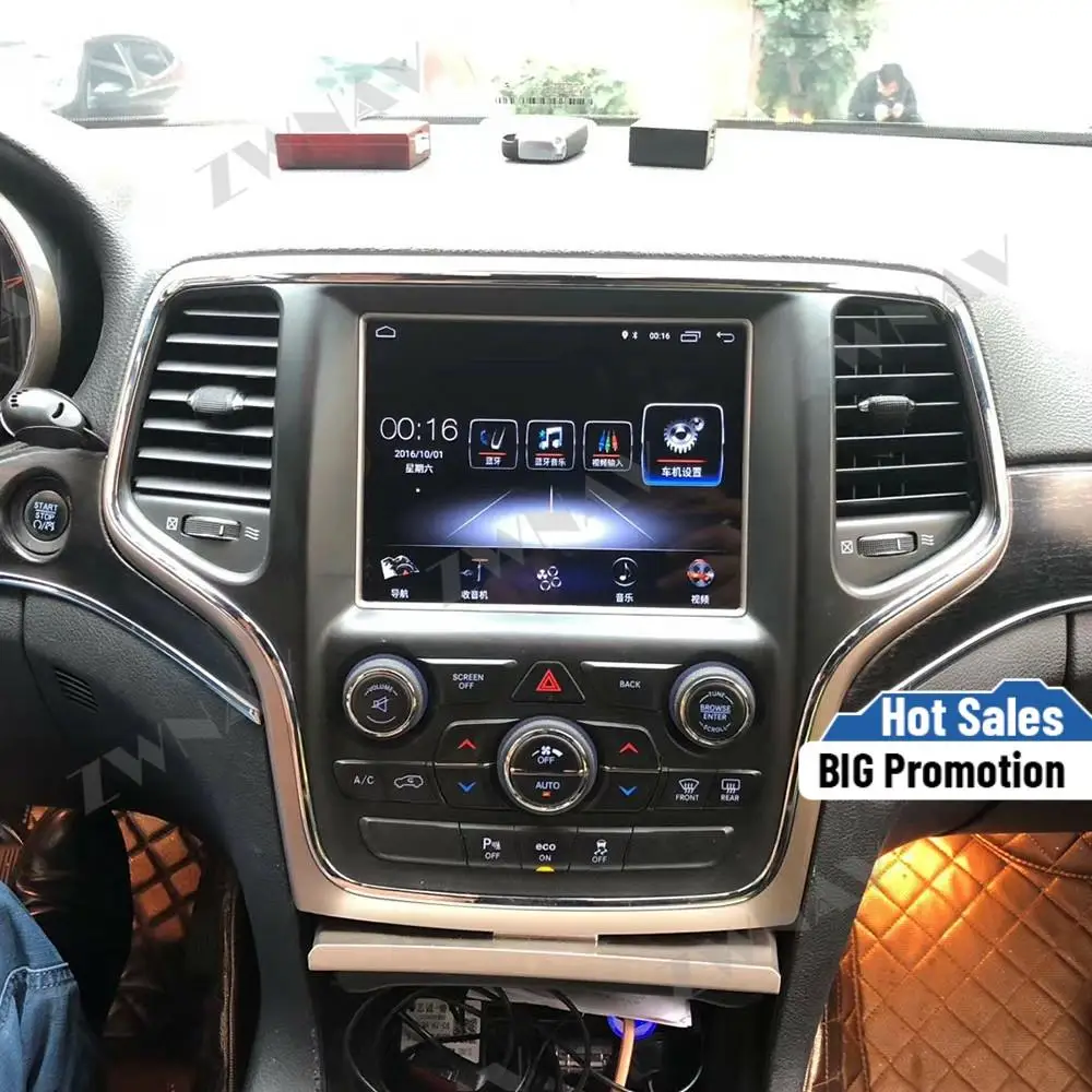 Tesla вертикальный экран Android 10 0 Автомобильный мультимедийный плеер GPS для JEEP Grand