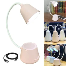 Портативная Бытовая настольная лампа Беспроводная Bluetooth Колонка многофункциональная карта маленький динамик настольная лампа GDeals