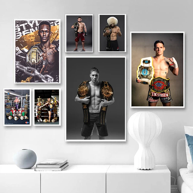 Top Boxers Paintings and Pictures Printed on Canvas 1
