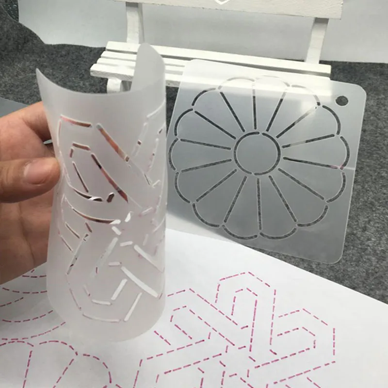 Шитье квилтинг лоскутные бумажные шаблоны Женская многоразовая доска для