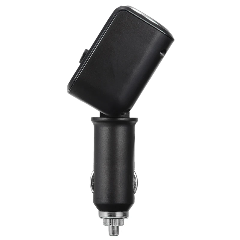 DC 12-24V автомобильный прикуриватель USB зарядное устройство Черный прикуриватель разветвитель двойной usb порт зарядки зарядное устройство для мотоцикла