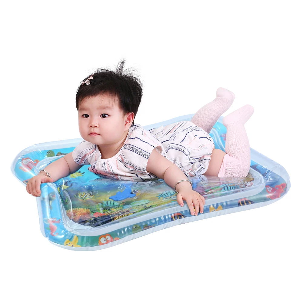 RSON Infant Tummy Time Mat Water Play Mat The Perfect Fun time Inflatable Play Activity Center Your Babys Stimulation Growth 26 X20