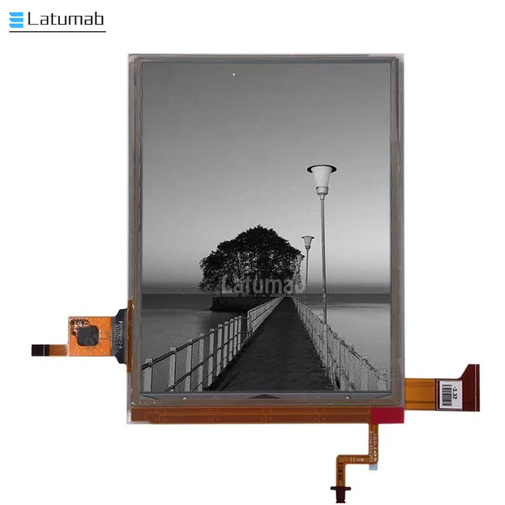 

Latumab 100% New ED060XH7 6" eink LCD Display screen with backlight touch for Pocketbook Touch Lux 3 626 Plus (2)-D-WW