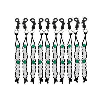 

10 Pack Golf Bead Stroke Counter Golf Stroke Count Putting Score Counter for Referee