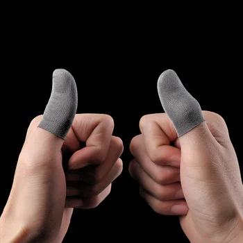 

3 pairs Play Game Finger Sleeve Gloves Sweat-proof Professional Touch Screen Thumbs Finger Sleeve for Mobile Phone Game Gloves