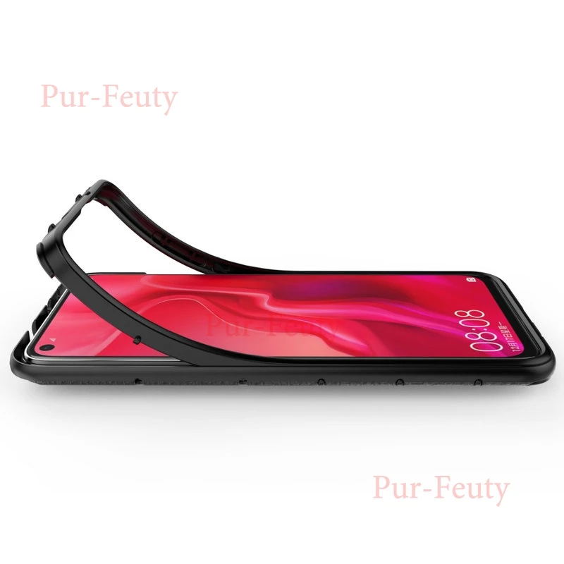 Чехол на huawei Nova 4 VCE-AL00 бампер Броня мягкое противоударное магнитное кольцо Броня задняя крышка для huawei Nova4 VCE LX2 L22