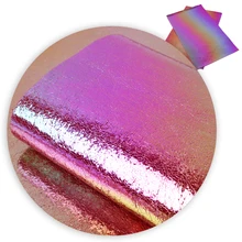 30*140 см цвет радуги трещина синтетическая кожа, материалы для ручных поделок для изготовления сережек сумки проектов, 1Yc6560