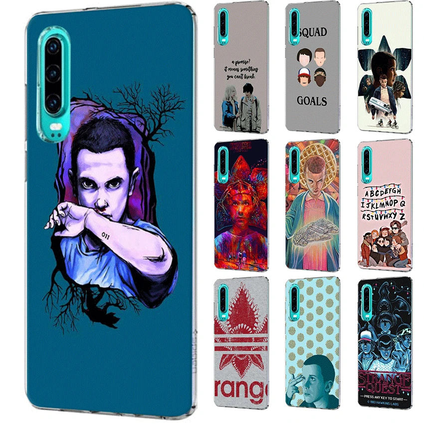 Case for Huawei Honor View 20 8 8X 8C 9 9X Pro Lite Note 10 Play 6A 7A 7C 7X Cover Strange things hot TV strangers stuff sea | Мобильные