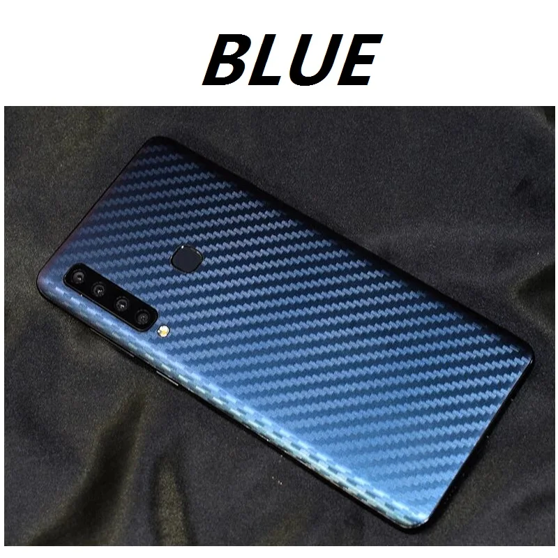 Наклейка для мобильного телефона, Аксессуары для samsung A8 Plus, углеродное волокно, пленка для samsung Galaxy A7 A8, цветная наклейка EEMIA