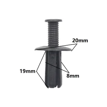 

Auto Fastener Fixed Sound & Heat Insulation Cotton 8mm hole push type plastic screw expansion retaining clips