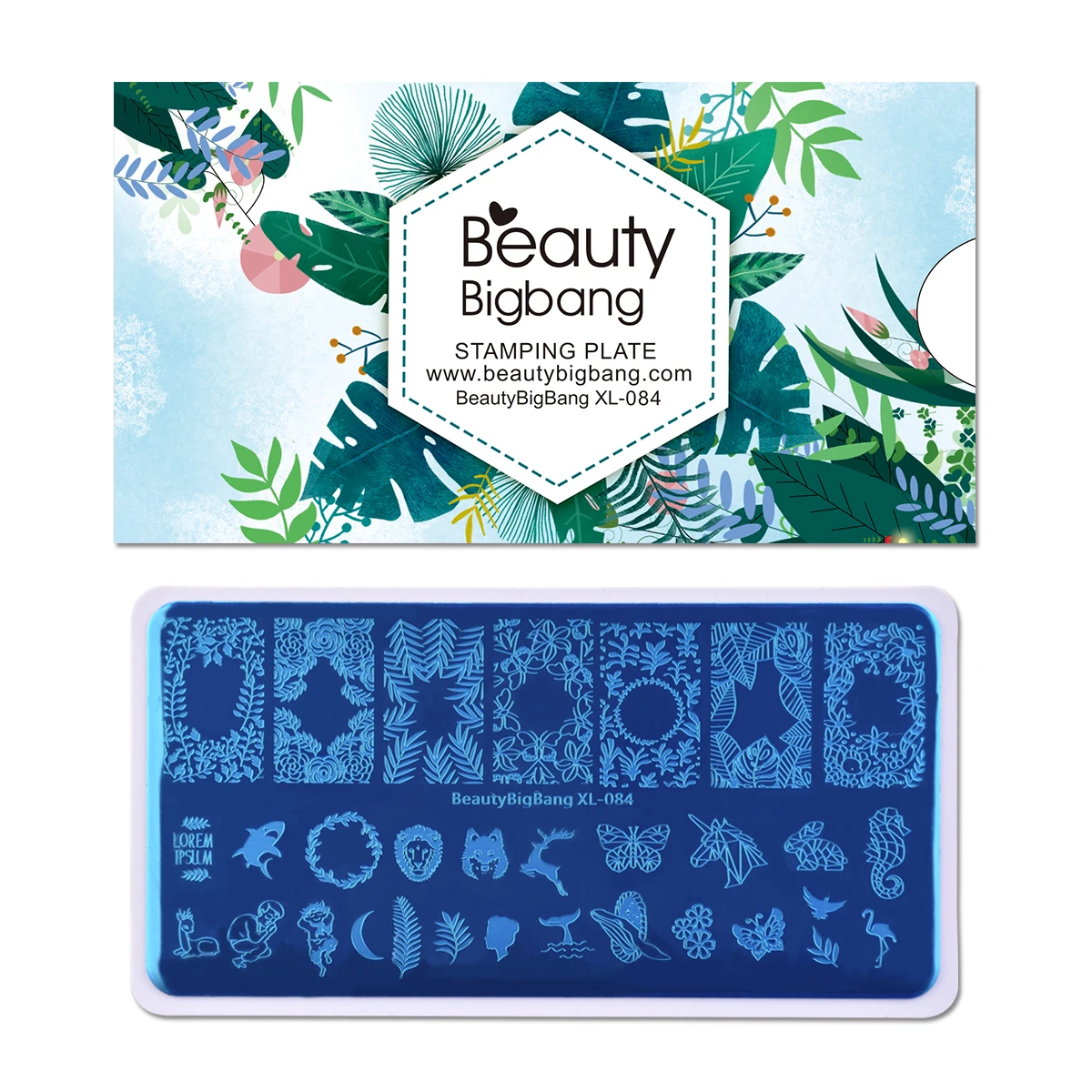 BEAUTYBIGBANG 1 шт. штамповки для ногтей пластины птицы цветок животный узор для ногтей штамп шаблон и форма для ногтей трафаретные гвозди инструмент
