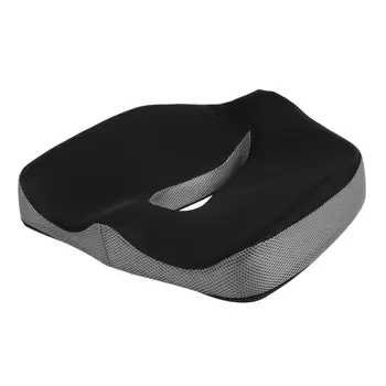 

Orthopedic Seat Memory Foam Cushion Car Office Home Bottom Seats Massage Mat Back Lumbar Tail Bone Coccyx Pain Relief Pad