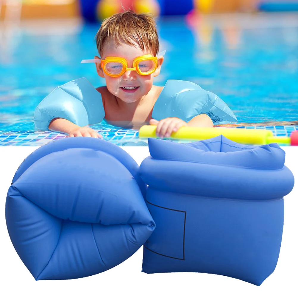 Adult Arm Floaties Inflatable Arm Bands Swimming Float Pool Water Safety 