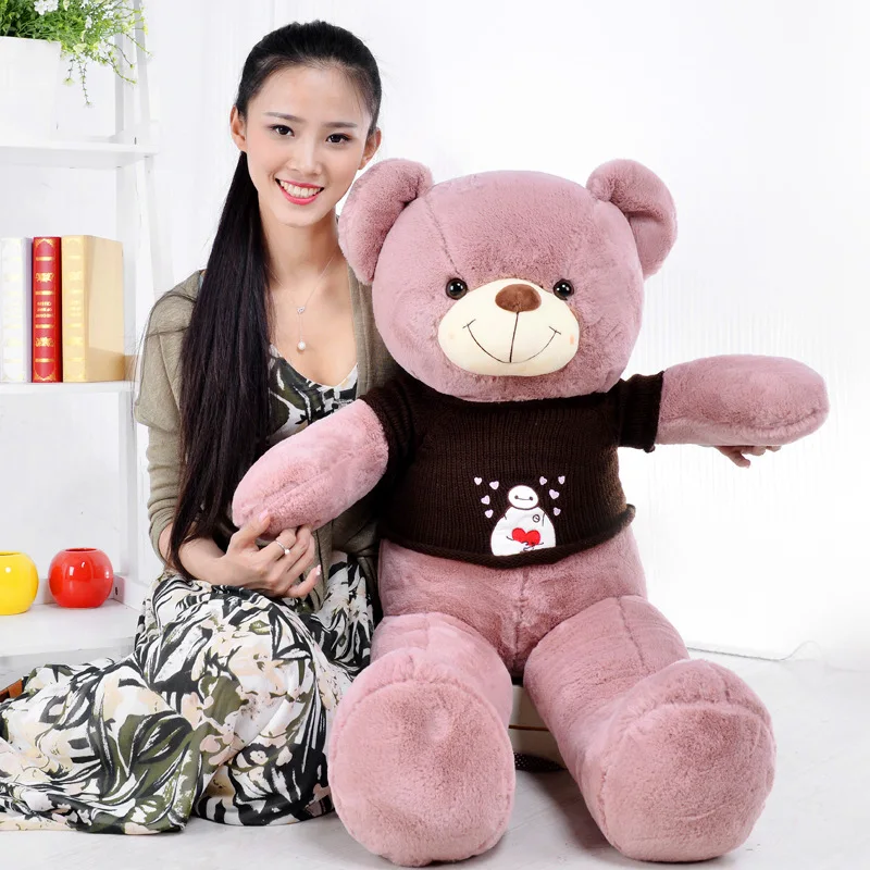 

Large Size Doll Bear Hug Birthday Teddy Bear Doll Plush Bear Toy Pillow Legal Edition Children Pp Cotton