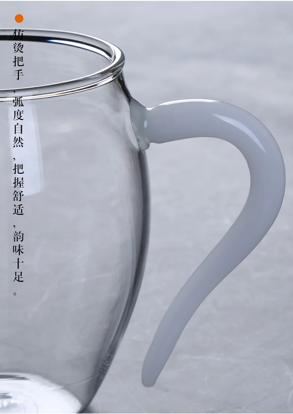 Creative Glass Pitcher Thick High-temperature Resistant Tea Pot Tea Pitcher Glass Kung Fu Tea Set Accessories Wholesale