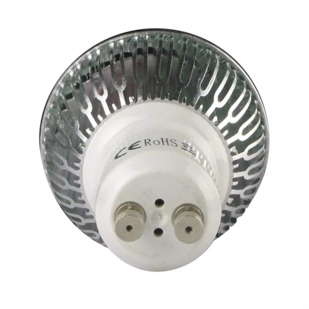 GU10 4W 3000K Low Consumption Environment-Friendly Non-Dimmable Compact Size Lightweight 120 Degree Beam Angle LED Spotlight