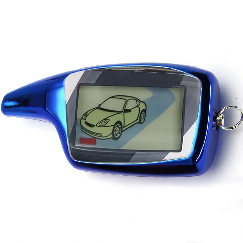 

Scher Khan M5 + TPU cover Scher-Khan M5 Magicar 5 keychain LCD two way car alarm system new remote control /fm transmitter