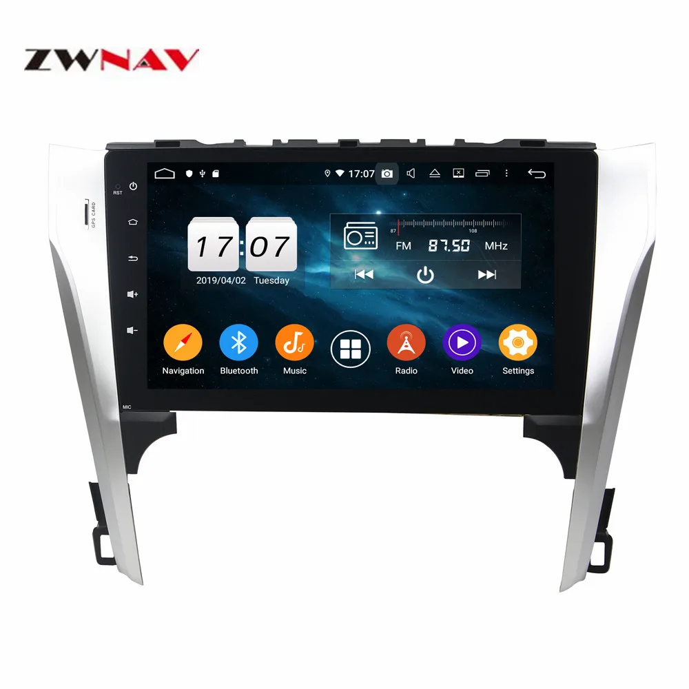 Android 9 PX5PX6 автомобиля gps-навигация, dvd-плеер для Toyota Camry 2012 2013 Авто Радио стерео Мультимедийный Плеер Регистраторы головное устройство