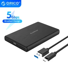 

ORICO HDD Case 2.5 SATA to USB 3.0 Hard Drive Enclosure for SSD Disk HDD Box Type C 3.1 Case Support UASP HD External Hard Disk