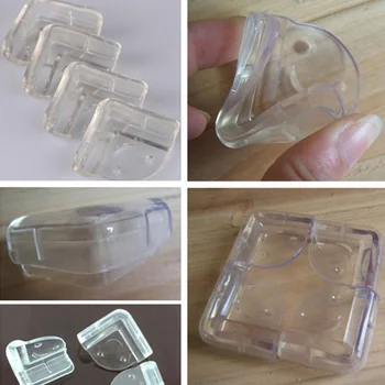 

4pcs Children Safety Protector L-shaped Table Corner Edge Protection Cover Children Protection Furnitures Edge Corner Guards