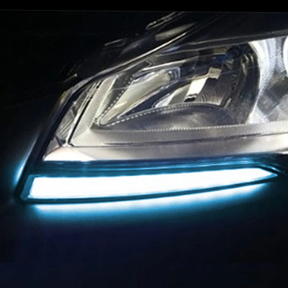 1 пара для Ford Kuga Escape 2014 2015 2016 2017 дневной ходовой светильник DRL светодиодный
