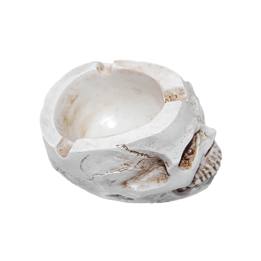 Cigar Ashtray Smokers Human Skull Ashtray Holder Portable Small Size othic Style for Indoor Outdoor