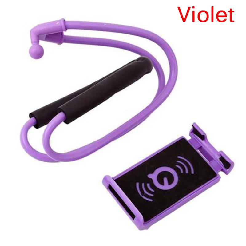 Flexible Lazy Hanging Neck Phone Stands Necklace Cellphone Support Bracket for Samsung Universal Holder for iphone