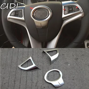 

Car Steering Wheel Sequins Cover Interior Decoration Trim For JAC S3 2013 2014 2015 2016 2017 LHD ABS Accessories car-styling
