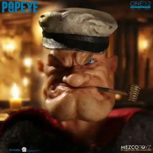 1/12 Mezco Toyz Popeye One: 12 Коллекционная Фигурка матроса модель игрушки