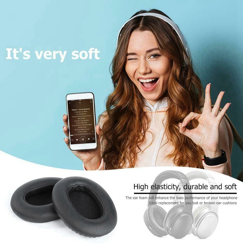 1 пара сменных подушек для ушей для наушников Edifier W830Bt