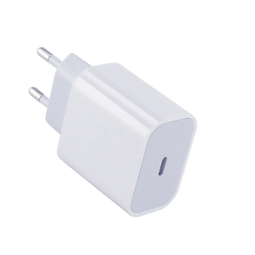18 Вт PD 3,0 зарядное устройство usb type C US EU UK адаптер для iPhone 11 pro Xs Max Xr 8 Plus Быстрая зарядка питания type-C для Apple зарядное устройство - Тип штекера: Европейский Союз (ЕС)