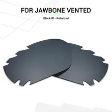 Mryok ПОЛЯРИЗОВАННЫЕ замены оптические линзы для Oakley десять солнцезащитные очки с отверстиями Черный ИК