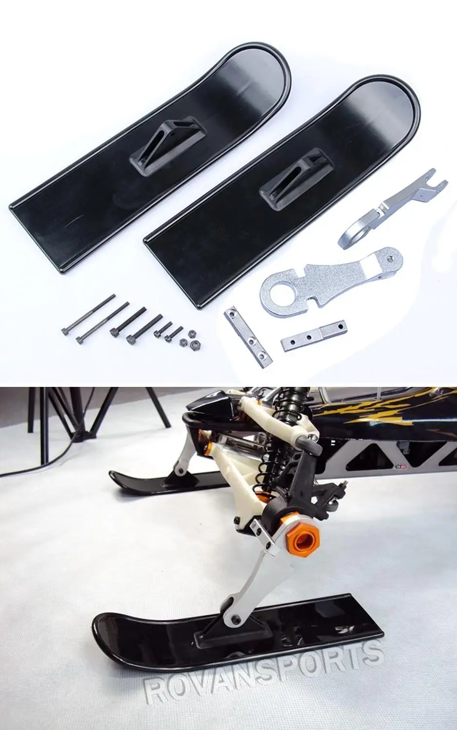 Алюминиевый Комплект для зимних лыж HPI /KM/ROVAN Bajas buggies 5SC rc автозапчасти|Детали и