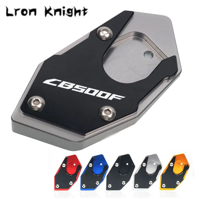 For HONDA CB500X CB500F CB 500X CB 500F CB500 X / F Motorcycle CNC Kickstand Foot Side Stand Extension Pad Support Plate Enlarge motorcycle kickstand extender motorcycle kickstand pad motorcycle kickstand
