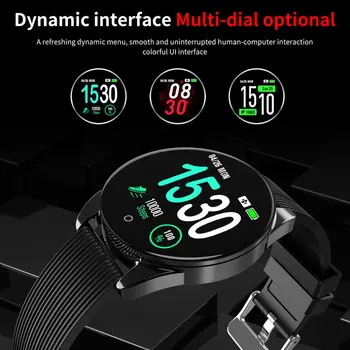 

2020 Fashion Smart Bracelet Sports Wristband Heart Rate Monitor Bracelet Smart Watch Waterproof Step Bracelet Clock