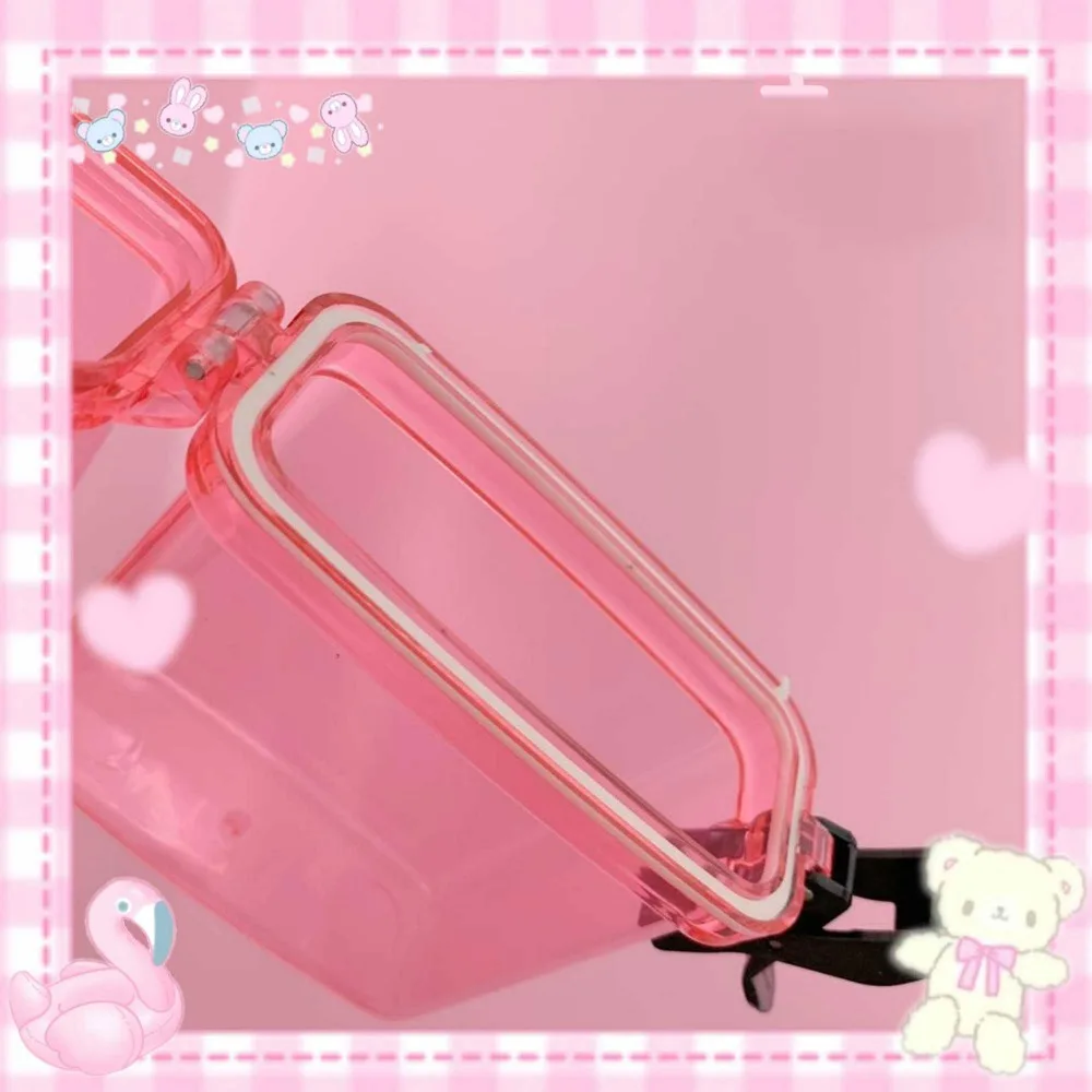 20 сигарет розовый женский Девушка сердце портсигар сигарета пластиковая коробка передвижное хранилище герметичный водонепроницаемый креативный подарок