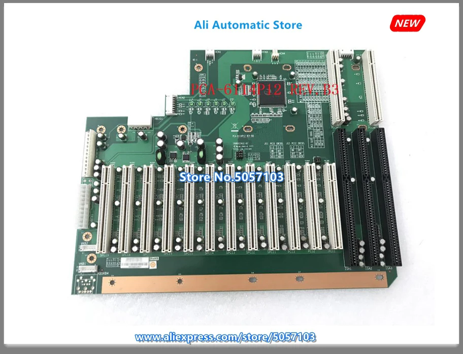 PCA-6114P12 Rev. B3 IPC пассивная основная плата 12 интерфейсов PCI
