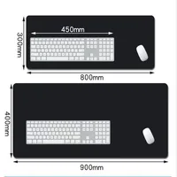 Black And White Wolf Large Mouse Pad Keyboard Mat Pad XL Gaming Mat Mousepad Gamer Locking