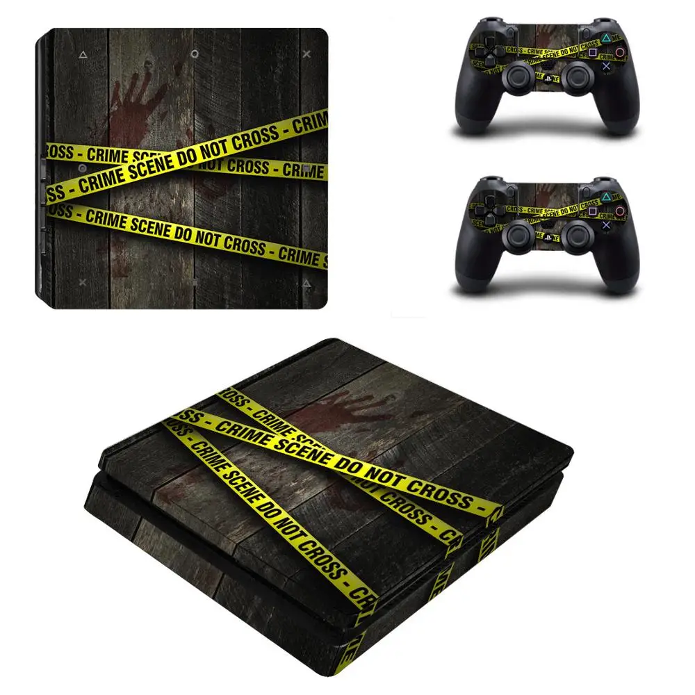 Камуфляж съемный PS4 тонкий стикер кожи наклейка для playstation 4 консоль и контроллер PS4 тонкий скины стикер s винил