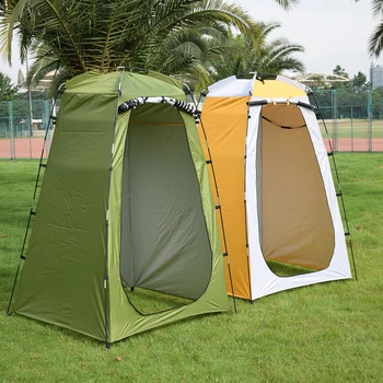 

Dual Layer Waterproof Anti UV Tourist Tents Waterproof Changing Fitting Room Anti-UV Outdoor Camping Shower Bathing Tent
