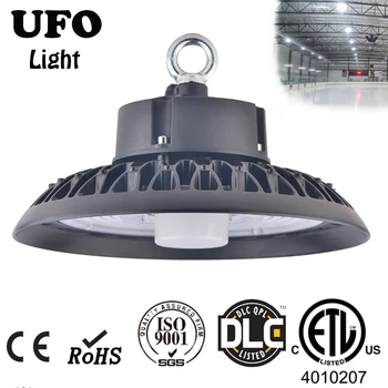 

100-200W UFO High Bay Light Motion Sensor Warehouse Workshop Garage Lamp Stadium Market Airport lighting industrial Bumbs