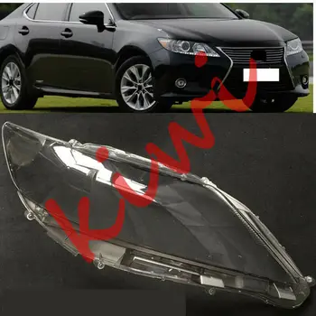 

For Lexus ES350 ES250 2013-2014 High quality Right Side Headlight Cover Clear PC + Glue Replace 1pcs