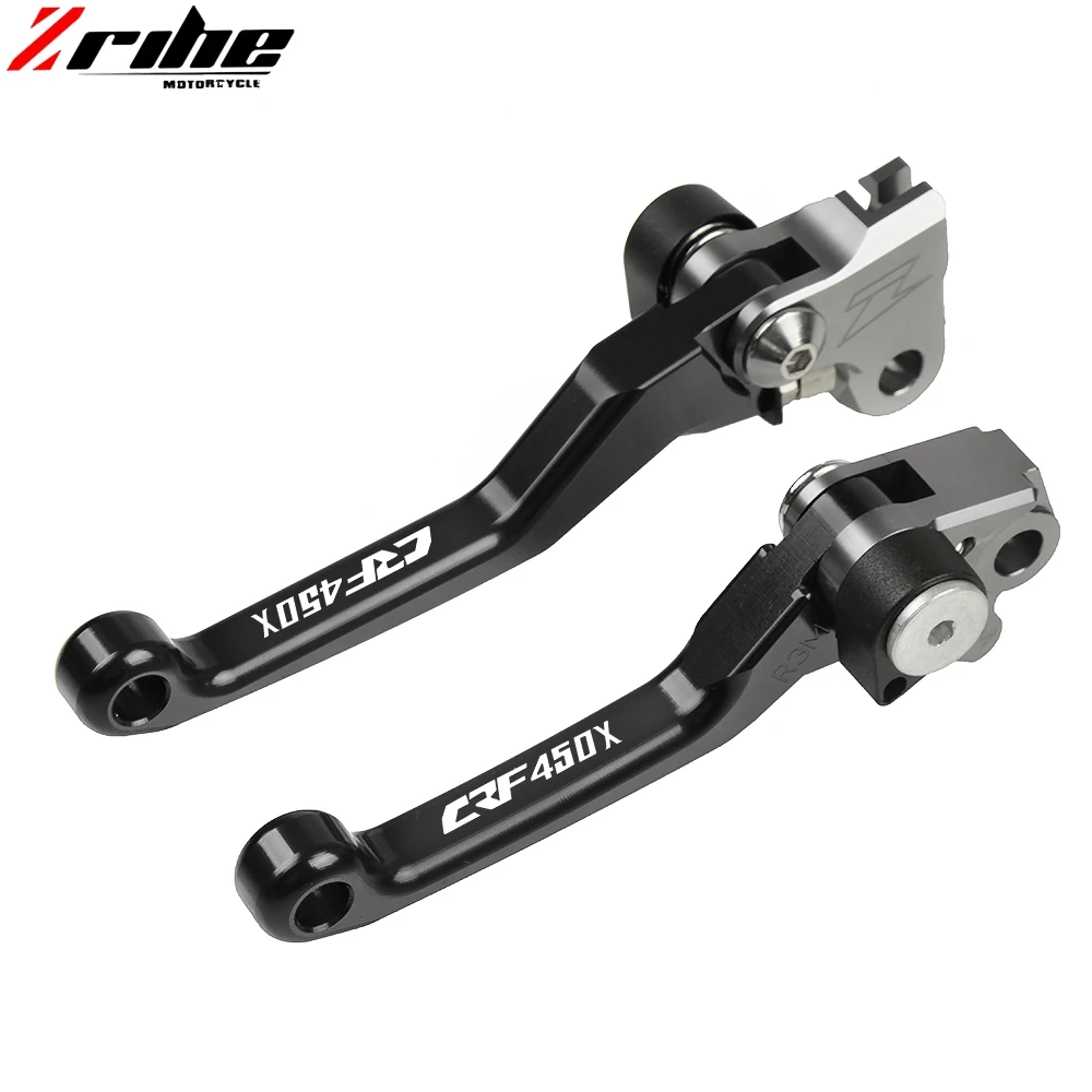 Мотоцикл Велосипед-внедорожник cnc тормозной рычаг сцепления для HONDA CRF450X 2005- CRF 450X2006 2007 2008 2009 2010 2011 2012 2013 - Цвет: Black