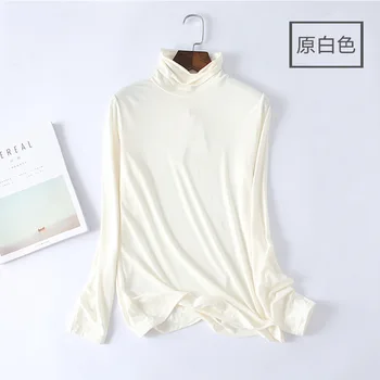 

2020 women's cotton T-shirt new long-sleeved bottoming shirt women