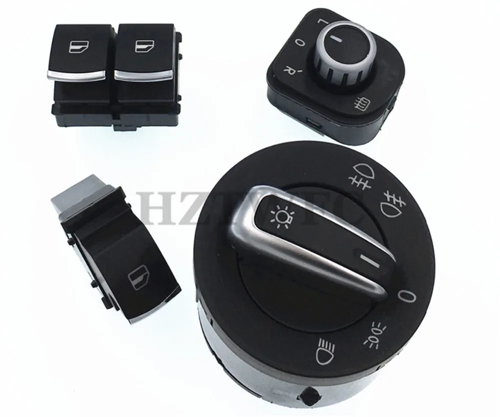 5K3959857 5ND959855 5ND959565B 5ND941431A New For VW Eos Golf MK5 MK6 GTI RIBBIT R32 Mirror Headlight Window Switch | Автомобили и
