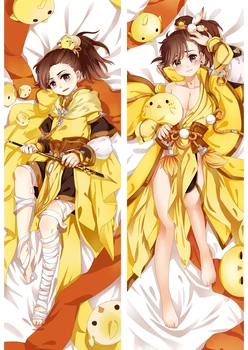 

Anime Game Fans JX3 Online pillow Covers Sexy Pillow Case Otaku Peach skin 2 Way Hugging Body pillowcase
