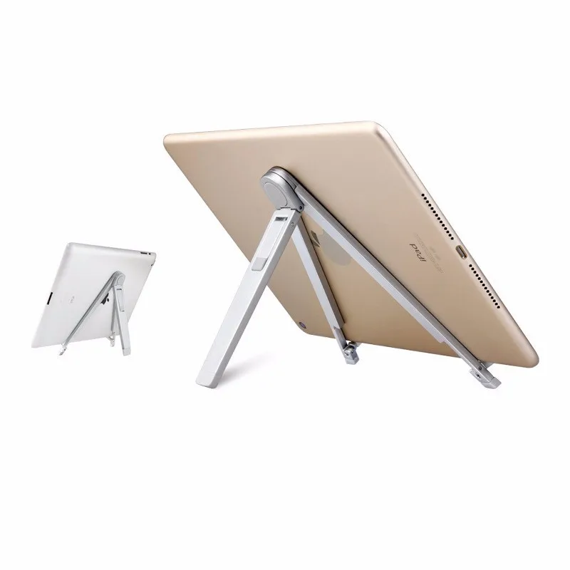 Aluminum Alloy Phone Holder Bracket Stand Portable Foldable Bracket Tablet Desk Mount For IPhone SmartphoneTablet Ect