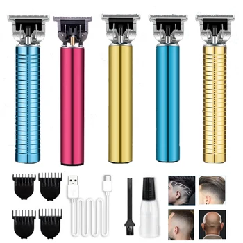 

Hair clipper professional barber trimmer cordless hair cutting machine men rechargeable electric 0 cutter head barber clippers